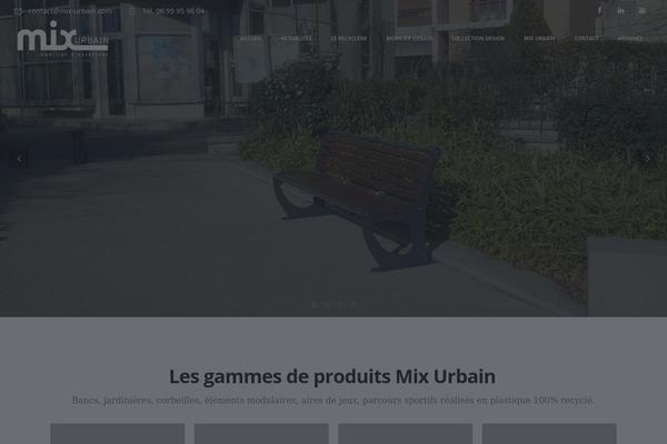 Dfd-ronneby_child theme site design template sample