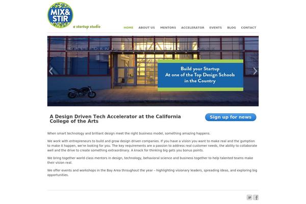 Site using Slideshow plugin