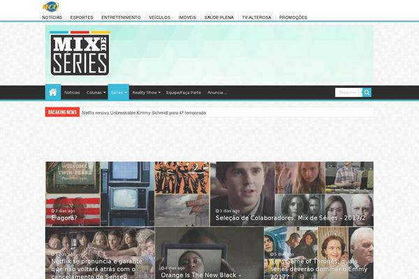 mixdeseries.com.br site used Mix-theme