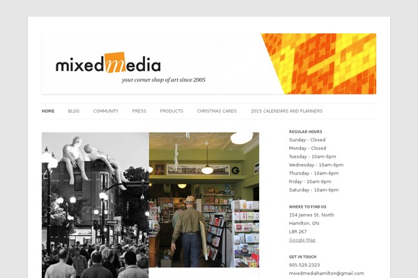mixedmediahamilton.com site used Mytwentytwelve