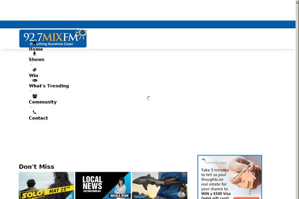 mixfm.com.au site used Kook