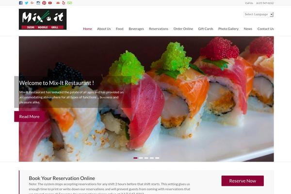Site using GS Logo Slider plugin