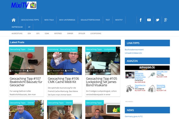 Site using Flattr plugin