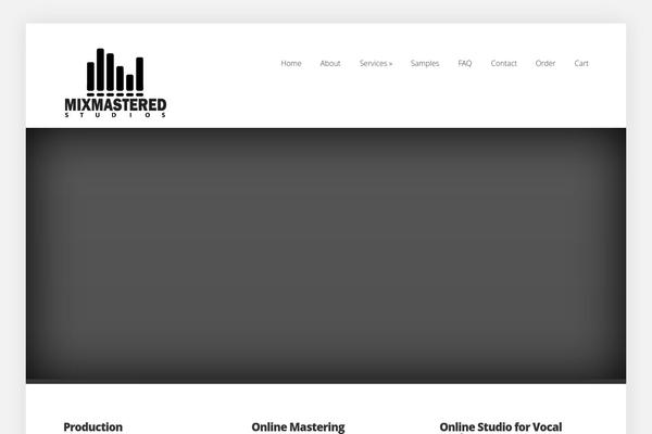 Foxy theme site design template sample
