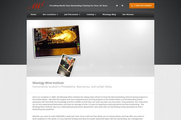 Nexus theme site design template sample