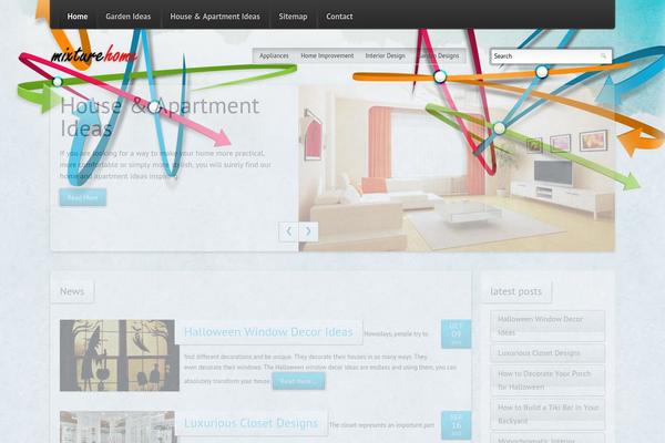 mixturehome.com site used Fresco