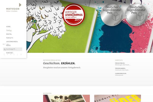 mixtvision-verlag.de site used Mixtvision