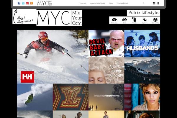 Fontfolio theme site design template sample
