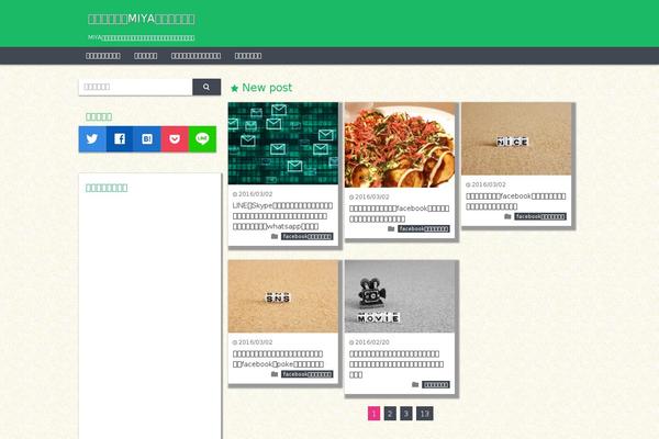 Site using Newpost Catch plugin