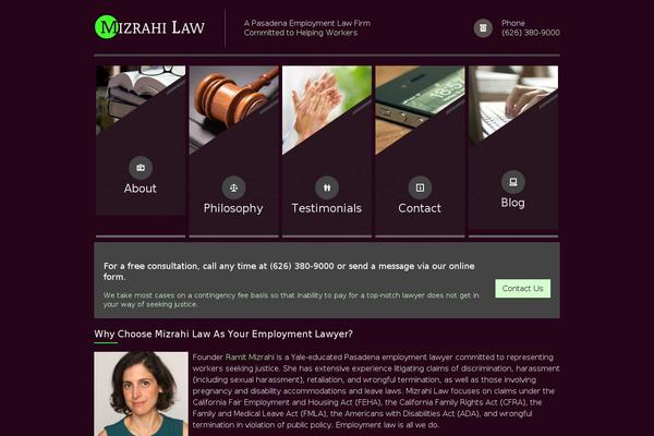 Themis theme site design template sample