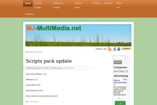 SmartOne theme site design template sample