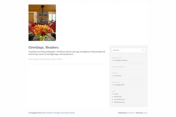 Tiga theme site design template sample