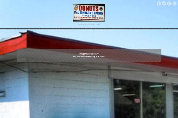 Sunrise theme site design template sample