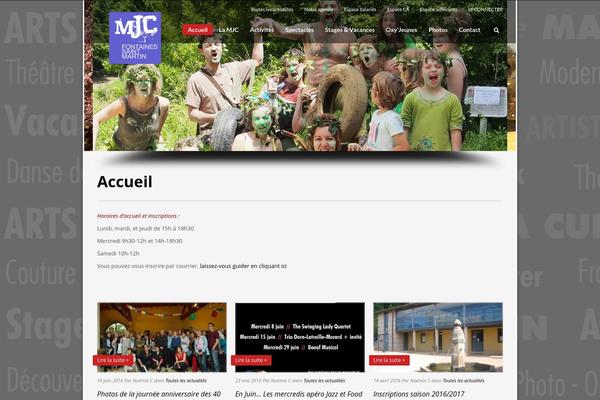 Kallyas theme site design template sample