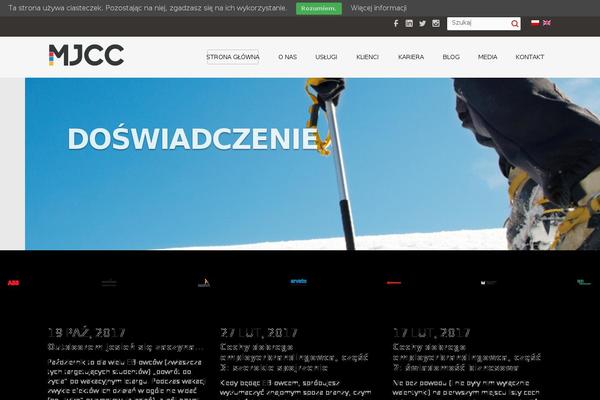 Shard theme site design template sample