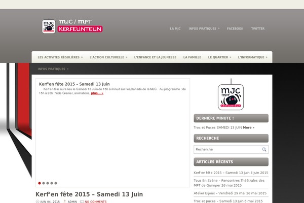 Momento theme site design template sample