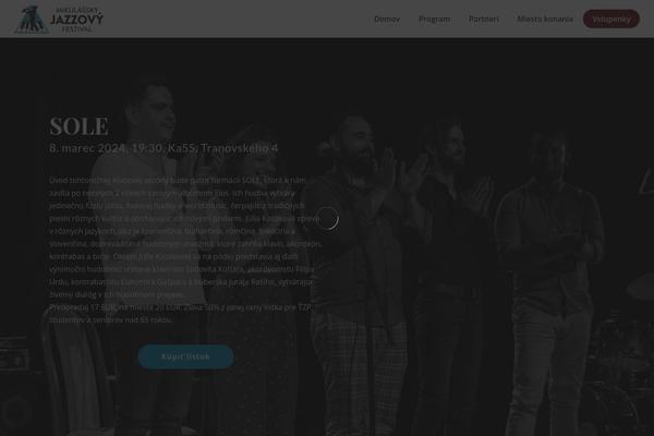 Ronneby theme site design template sample