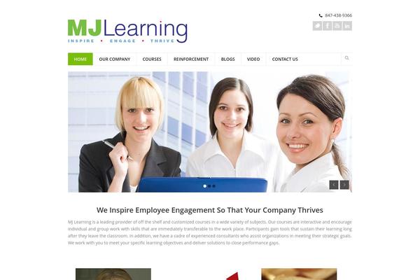 mjlearning.com site used Goodnex