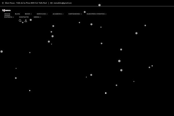 Site using Wp-snow-effect plugin