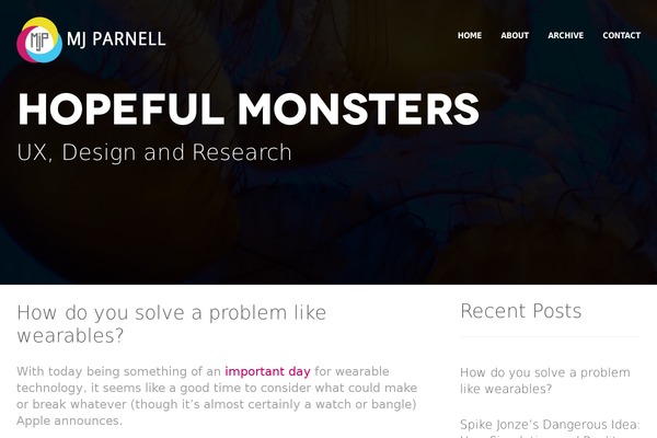 Cluster theme site design template sample