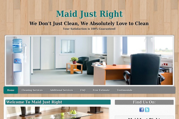 mjraffordablecleaning.com site used Premier