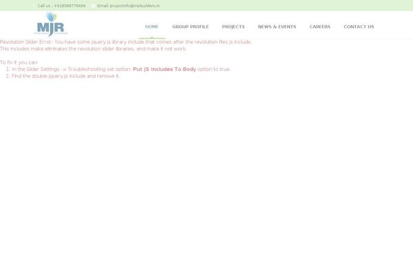 Site using Rock-form-builder plugin
