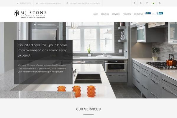 Renovate theme site design template sample