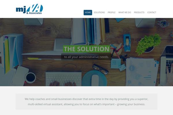 Revera theme site design template sample