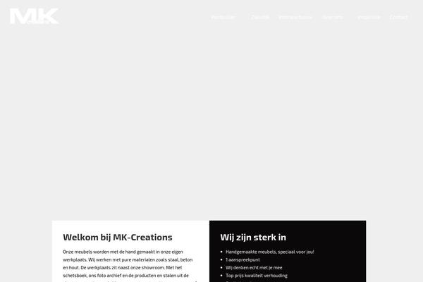 Mk theme site design template sample