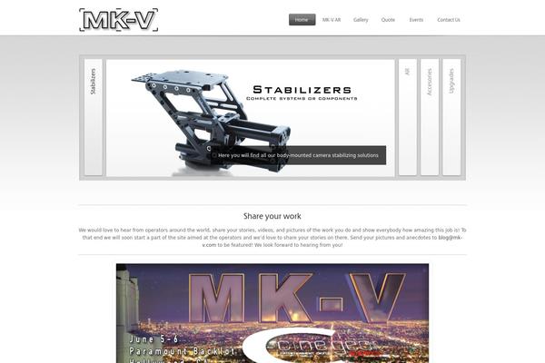 Site using Accordion Image Menu plugin