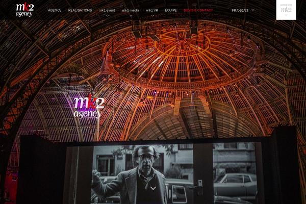 mk2agency.com site used Mk2agency