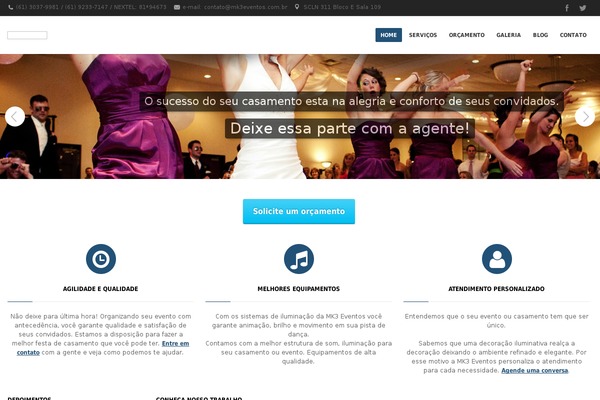 Emerald theme site design template sample