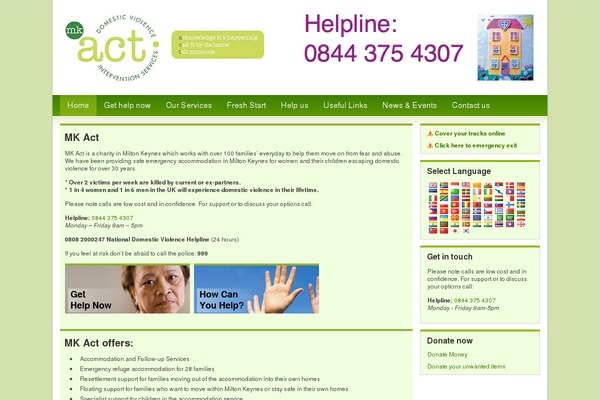 Light Green theme site design template sample
