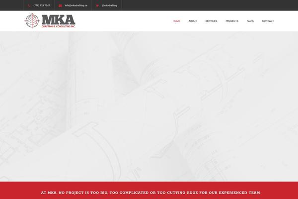 Innovation theme site design template sample