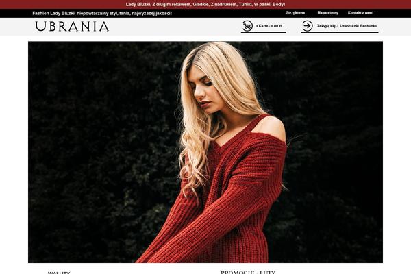 Lumin theme site design template sample