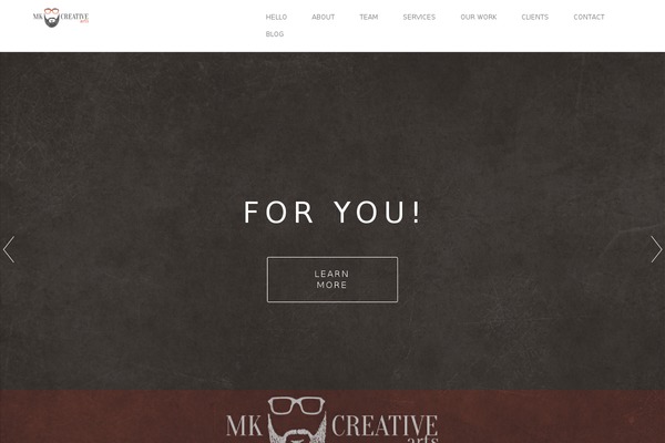 Visia theme site design template sample