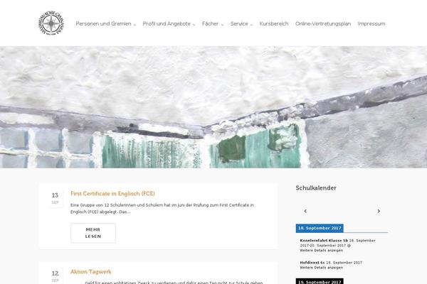 Highend theme site design template sample