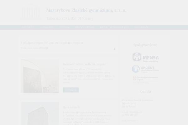 mkg.cz site used Stucco