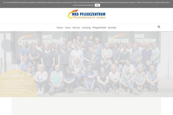 Site using Bbpowerpack plugin