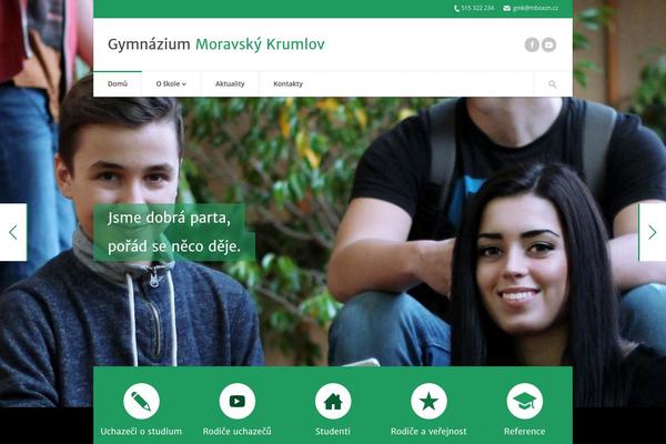 ParkCollege theme site design template sample