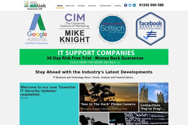 Site using WP Tiles plugin