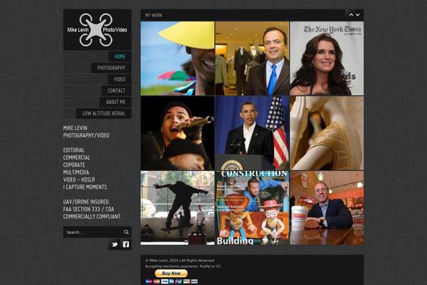 Showycase theme site design template sample