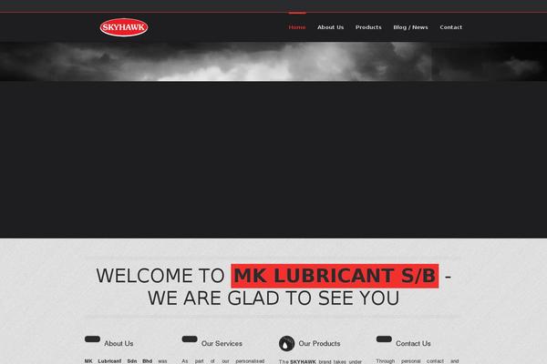 Daedra theme site design template sample