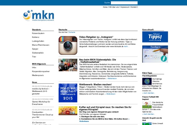 mkn theme websites examples