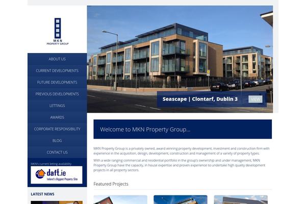 Vertikal theme site design template sample