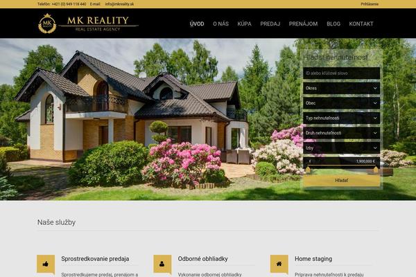Zoner theme site design template sample
