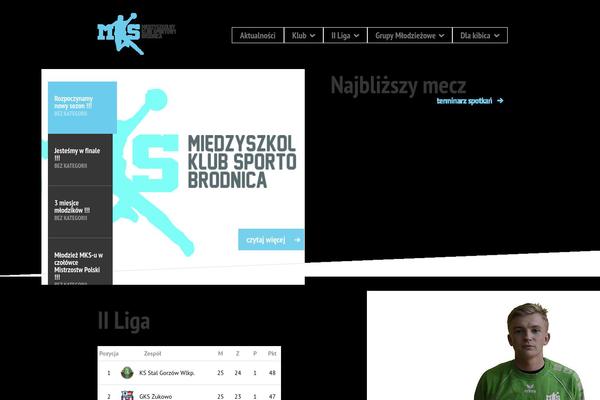 Mks theme site design template sample