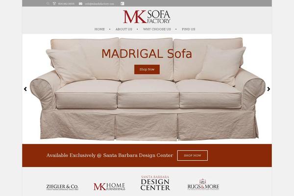 Store theme site design template sample