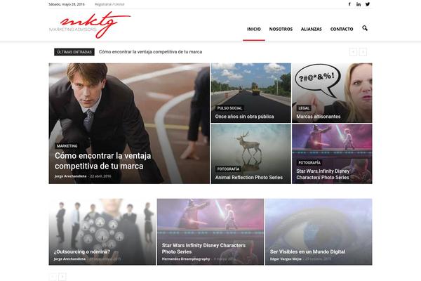 Site using Metro_grid plugin