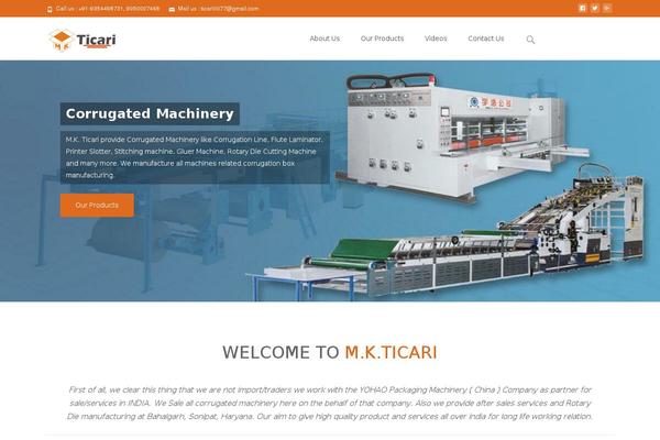 Site using TemplatesNext ToolKit plugin